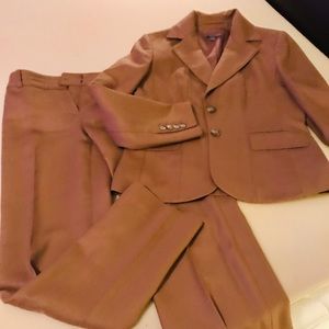 SUIT Ann Taylor camel winter suit